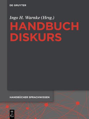 cover image of Handbuch Diskurs
